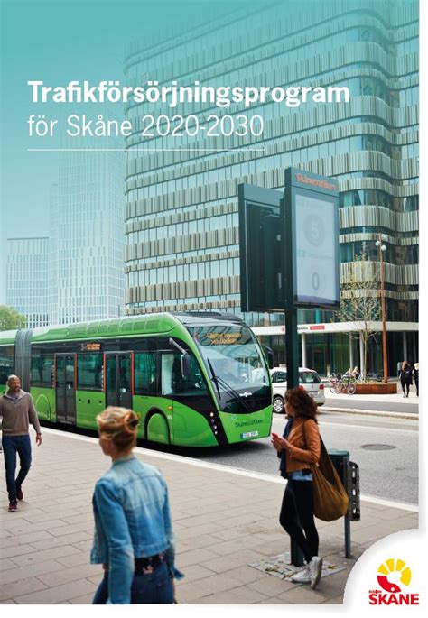 trafikförsörjningsprogram för skåne 2020-2030